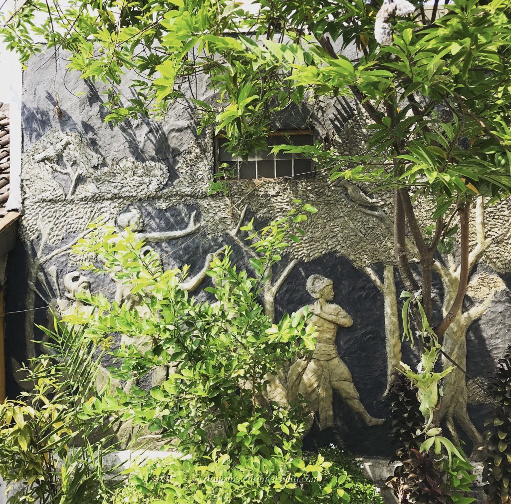 A Mural Under A Srikaya Tree