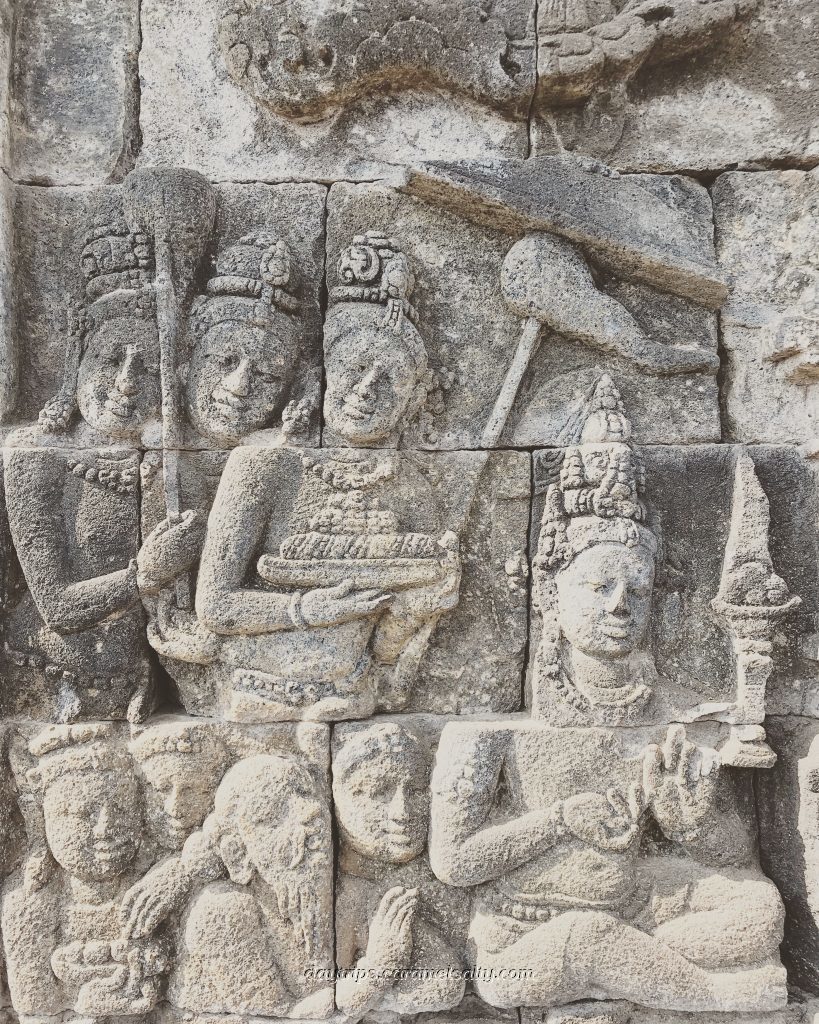 Stone Reliefs at Borobodur