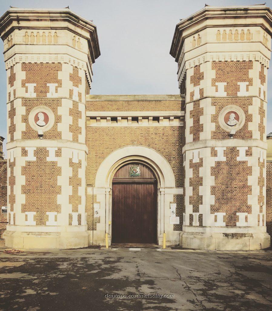 The Grade II Gates of Wormwood Scrubs