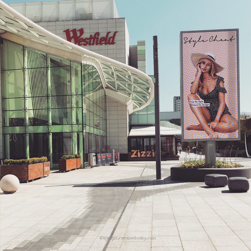 SHEPHERDS BUSH, LONDON- Westfield Shopping Centre in Shepherds