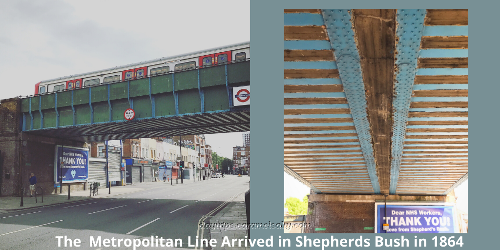 The Metropolitan Line over Goldhawk Road