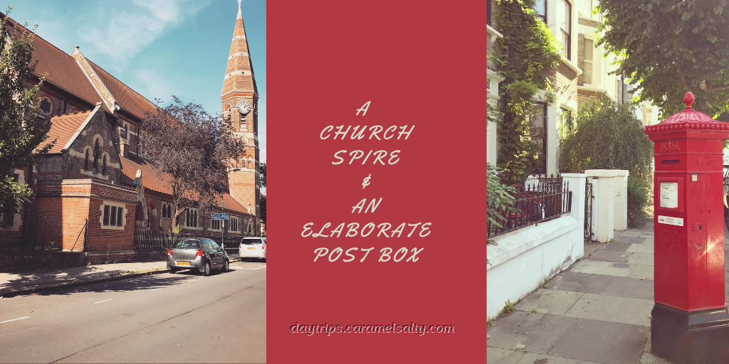 St Simon's and a red post box