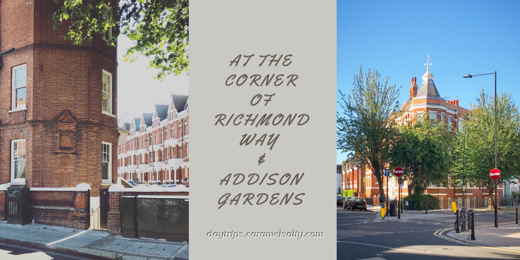 At the corner of Addison Gardens and Richmond Ways