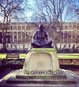 Mahatma Gandhi Statue in Tavistock Square