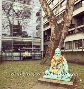 Sculpture of the Meditating Philosopher at SOAS