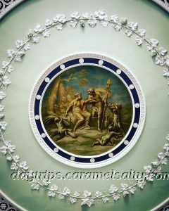 Robert Adam's Art on the Ceiling at Kenwood House