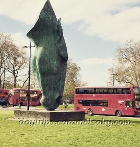 Nic-Fiddian Green's Bronze At Marble Arch called