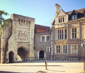 The Remnants Of Medieval Walls in Winchester