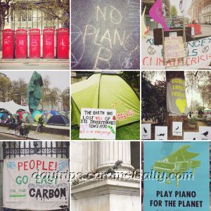 Extinction Rebellion at Marble Arch