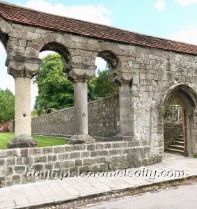 Norman Ruins Around The Castle