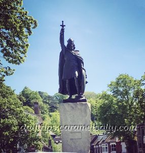 Statue of King Alfred The Great In Winchester