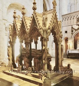 Bishops and Kings Are Buried In Winchester Cathedral