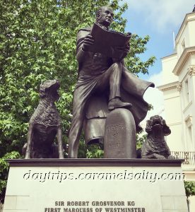 Statue of Sir Robert Grosvenor At Belgrave Square