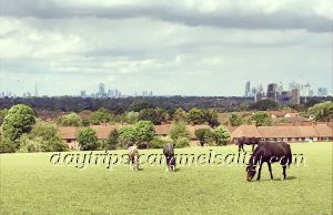 View of London From King John's Walk