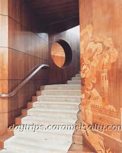 The Marquetry In The Entrance Hall At Eltham Palace