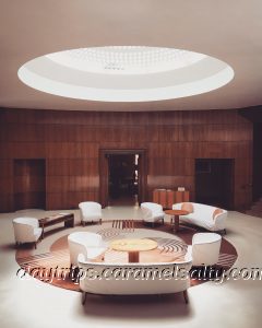 The Swedish Style Entrance Hall At Eltham Palace