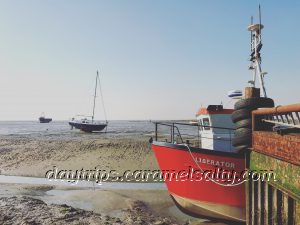 Boats Moored up At Leigh Marina