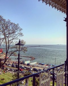 View of Southend Pier From The Top Of The Funicular