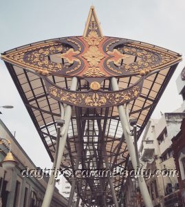 Malaysian Kite Motif Along Jalan Hang Kasturi