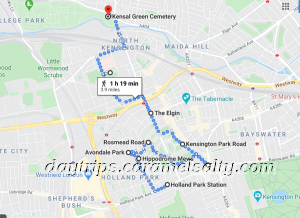 My Route Around Posh Notting Hill