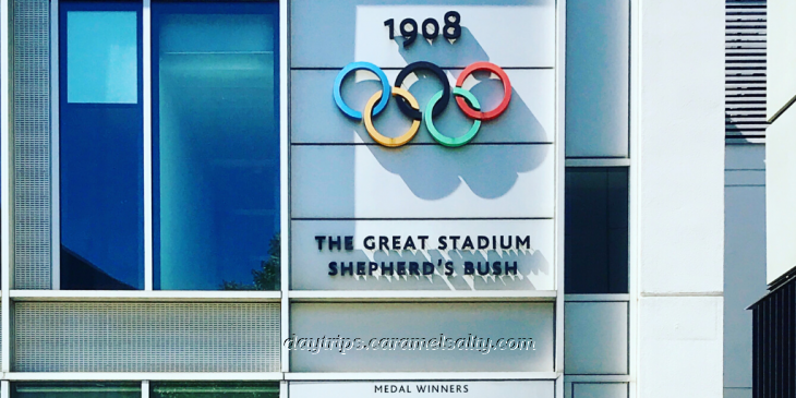 The 1908 Olympics Rings at White City