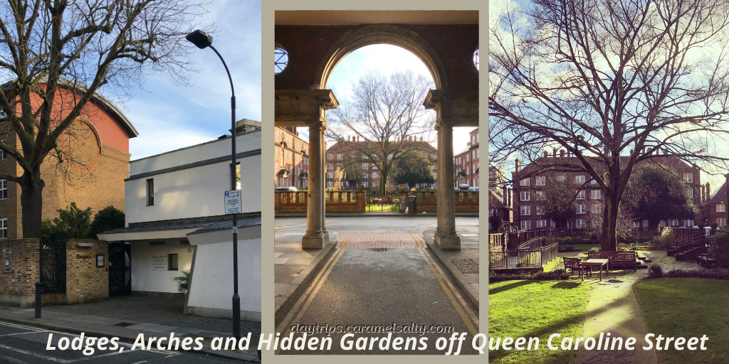 Lodges, Arches and Hidden Gardens off Queen Caroline Street