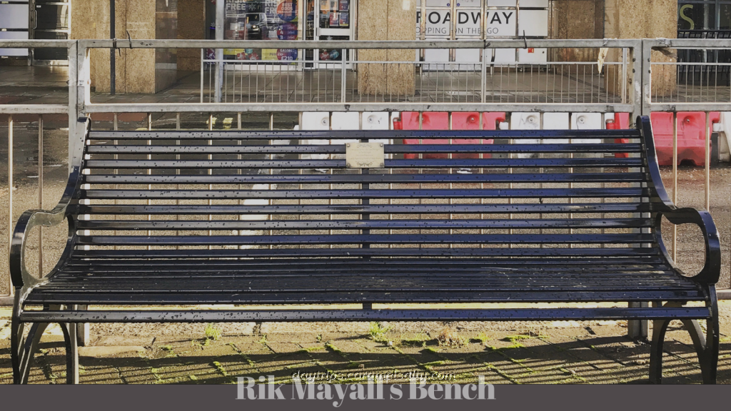 Rik Mayall's Tribute Bench