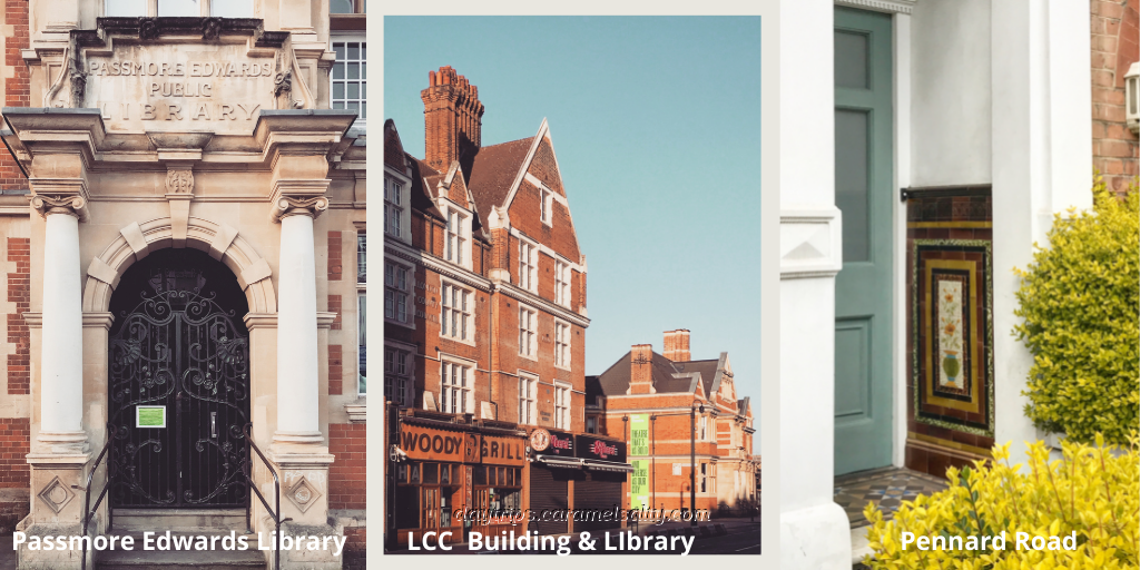 The Passmore Edwards Library on Uxbridge Road and Pennard Road